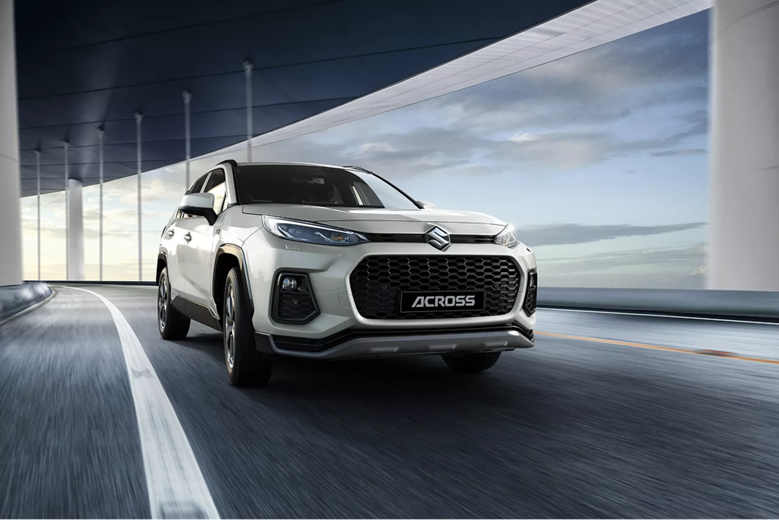 Suzuki Across on the street