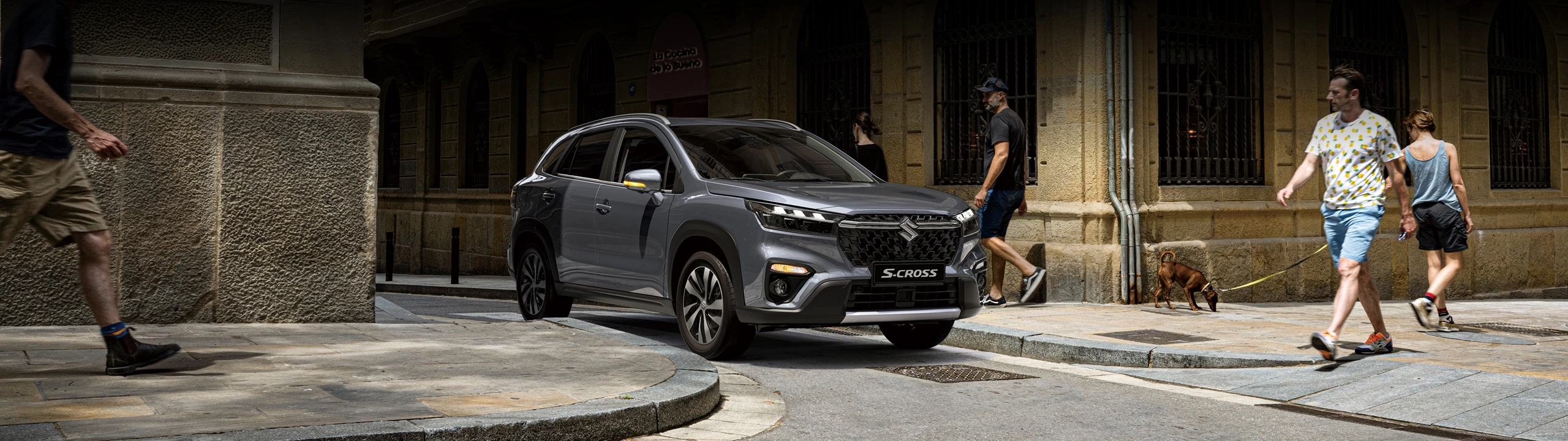 Suzuki car on the street