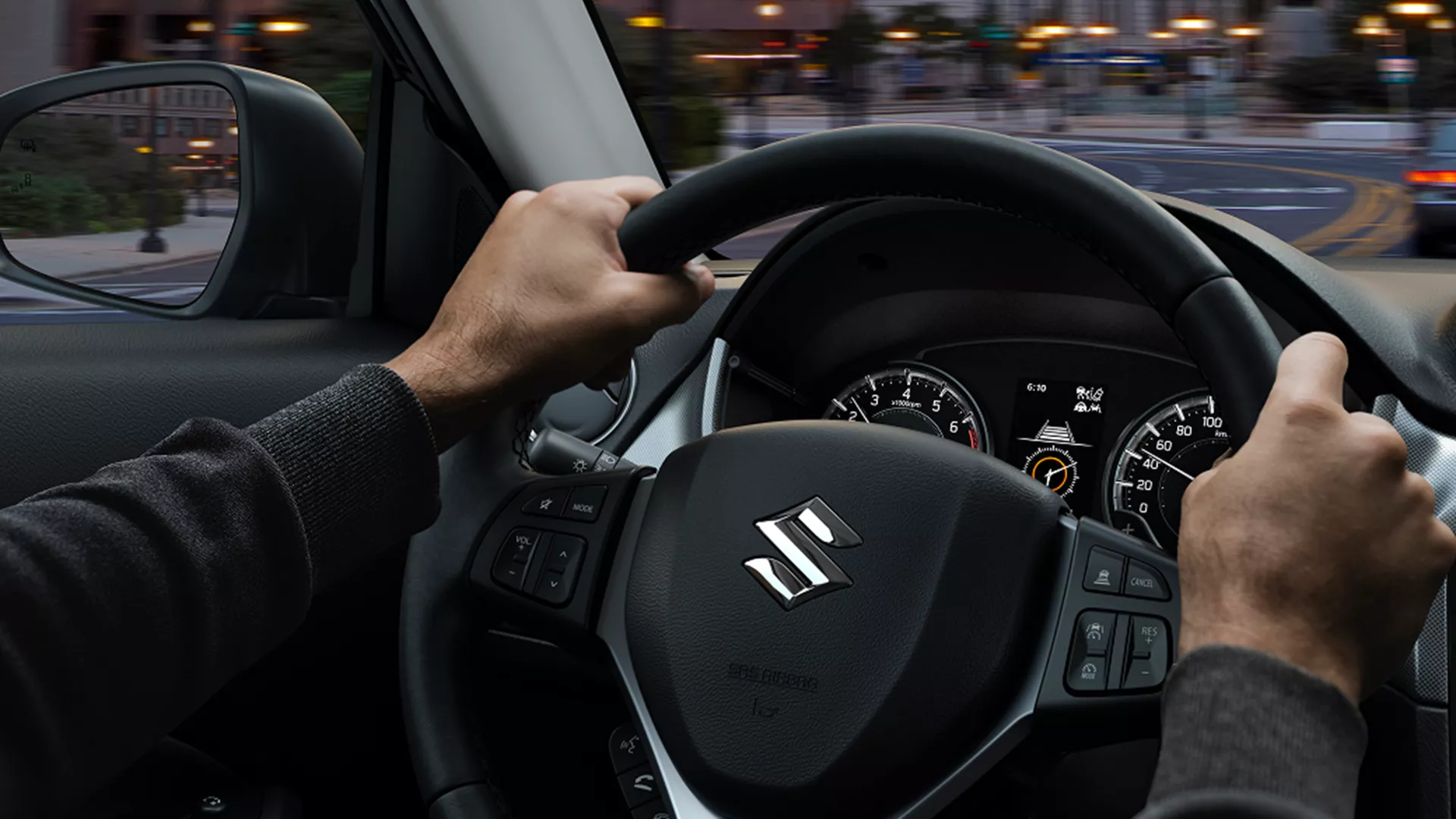 Suzuki steering wheel