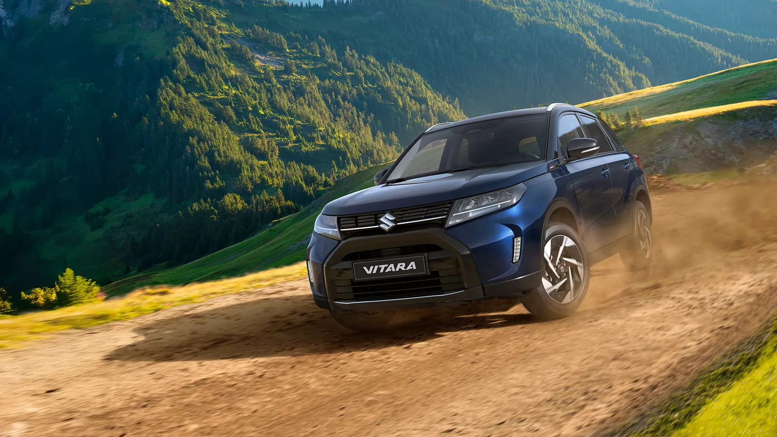 Suzuki Vitara Ultra Mild Hybrid on the road