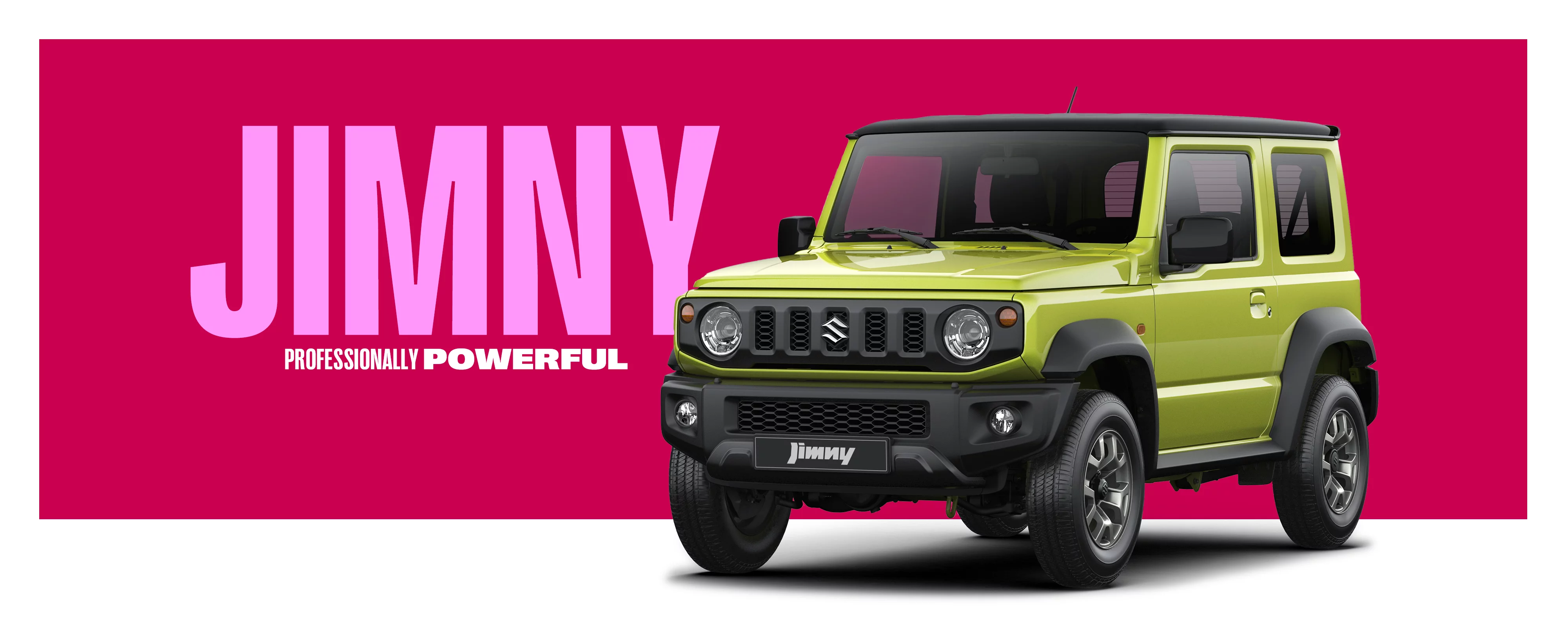 Jimny Hero Model Banner