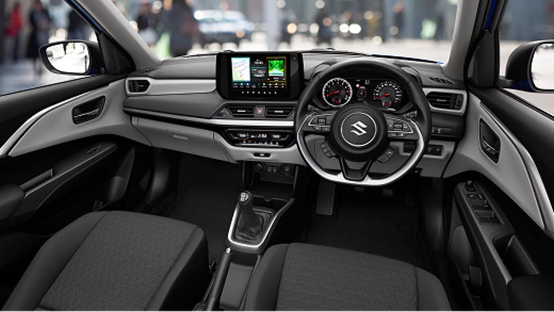 Suzuki driver-focused cabin