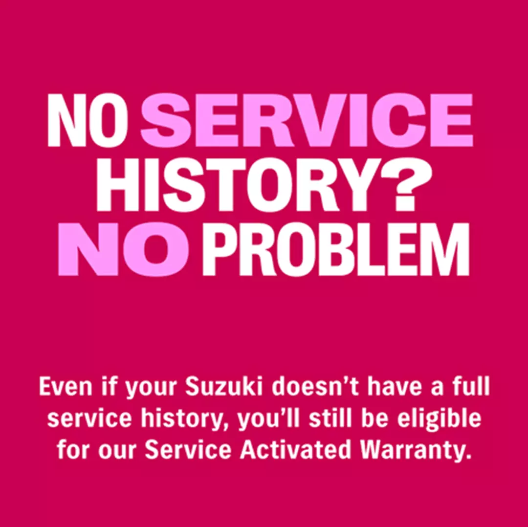 no service history, no problem