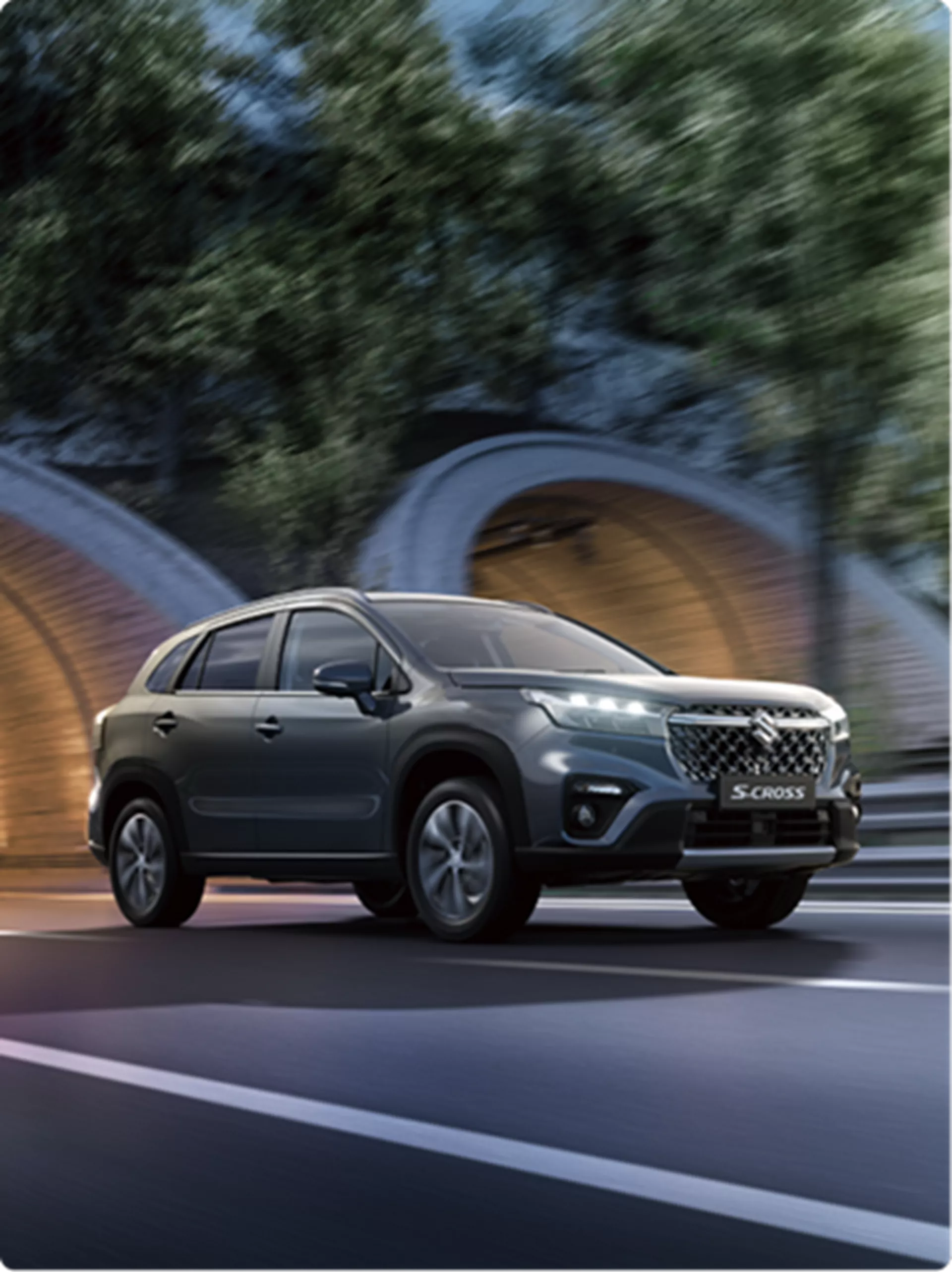 Suzuki S-Cross hybrid SUV.