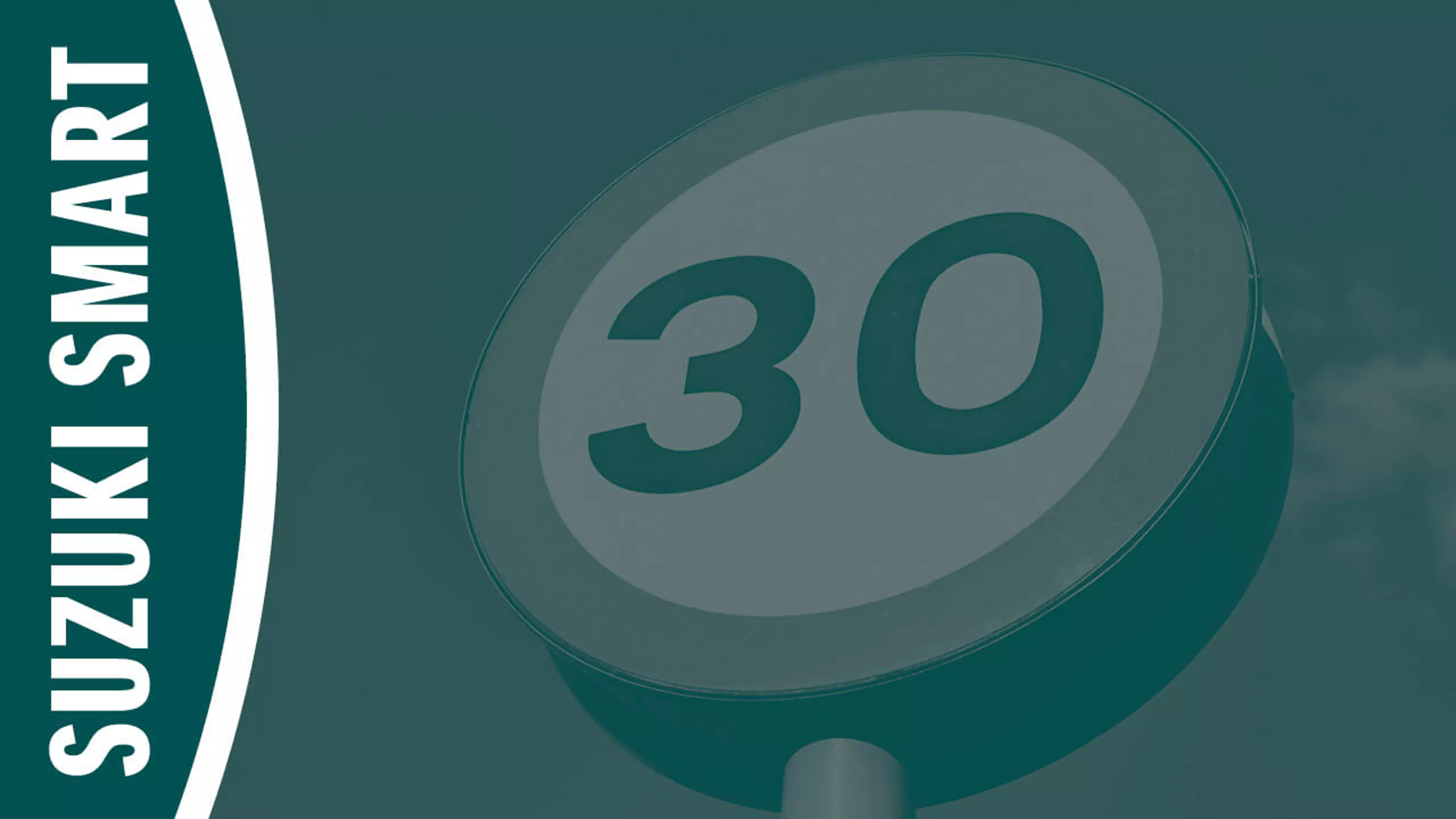 30mph speed sign