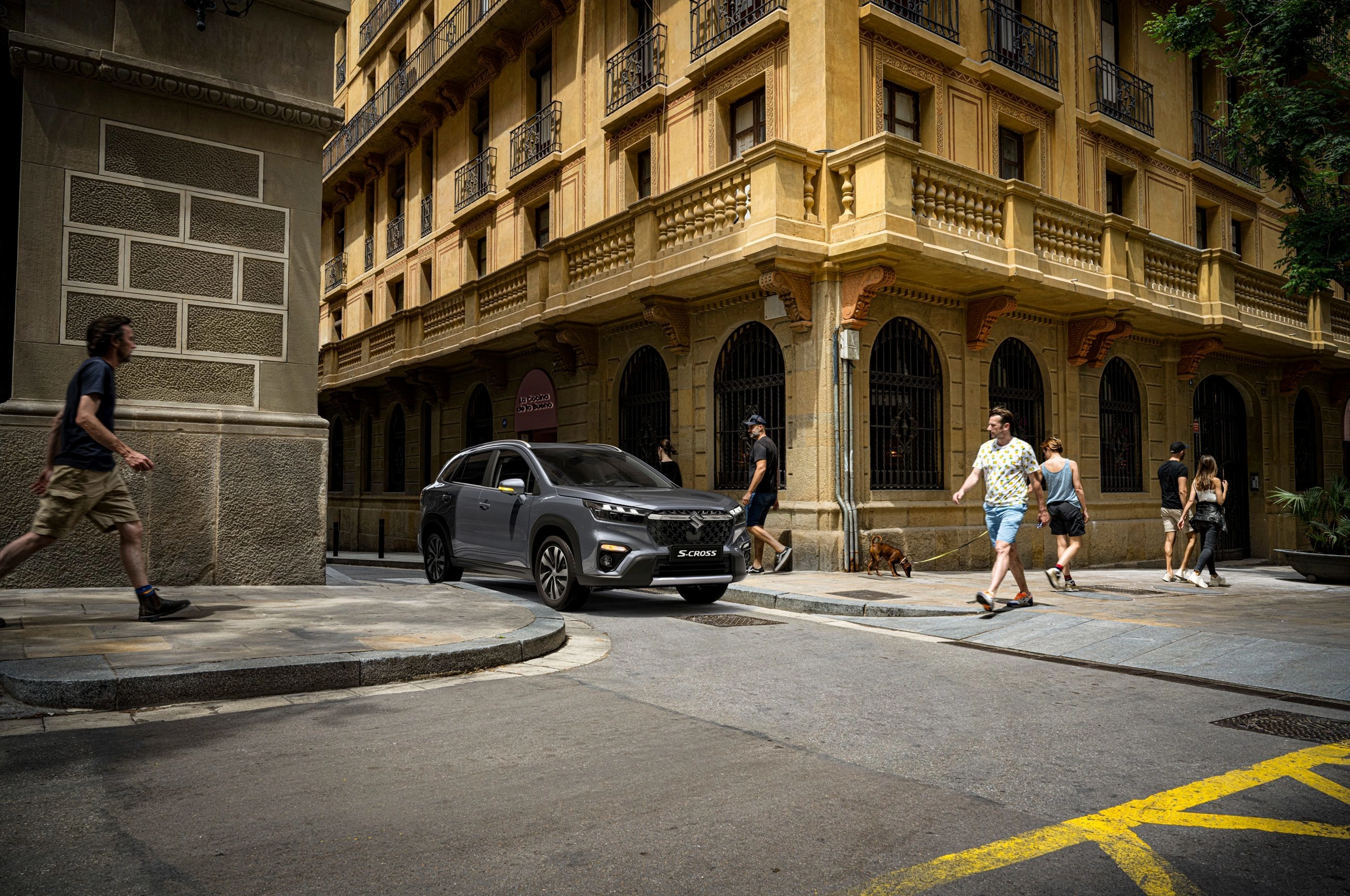 Suzuki car on the street