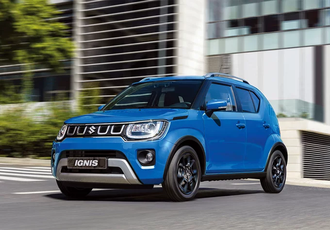 Blue Suzuki Ignis