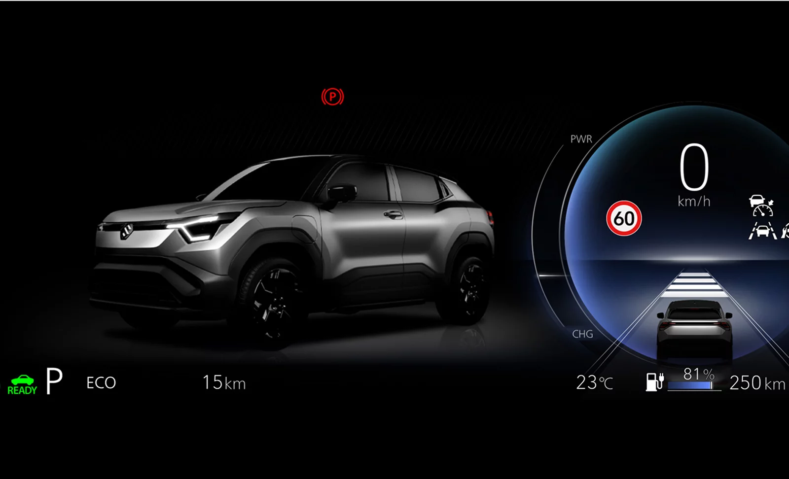 Suzuki e Vitara lane keep assist