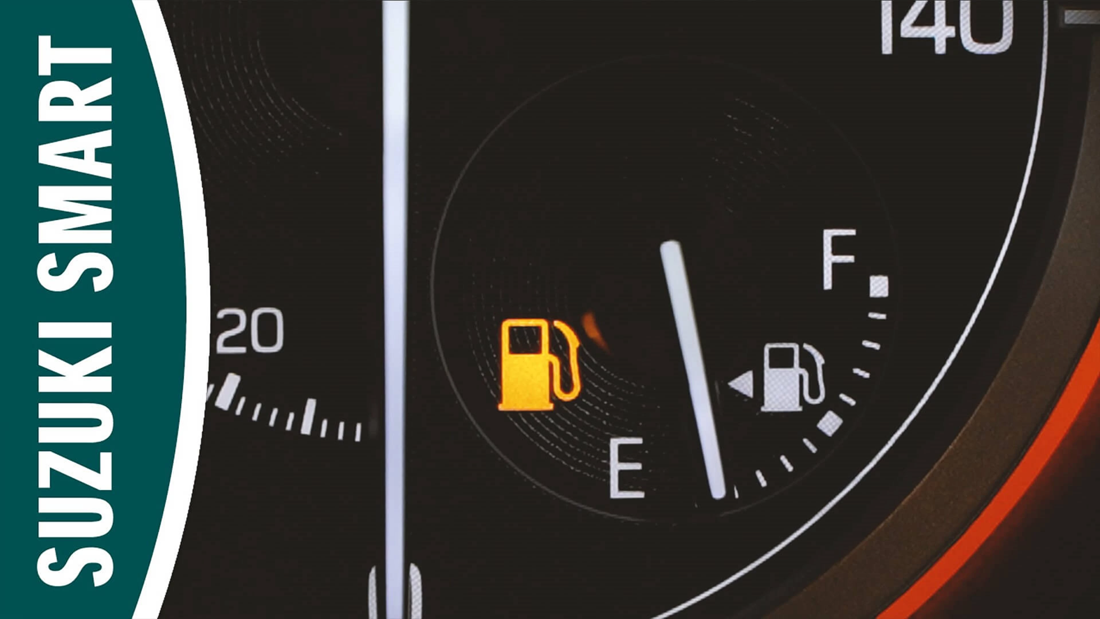 Fuel gauge on low