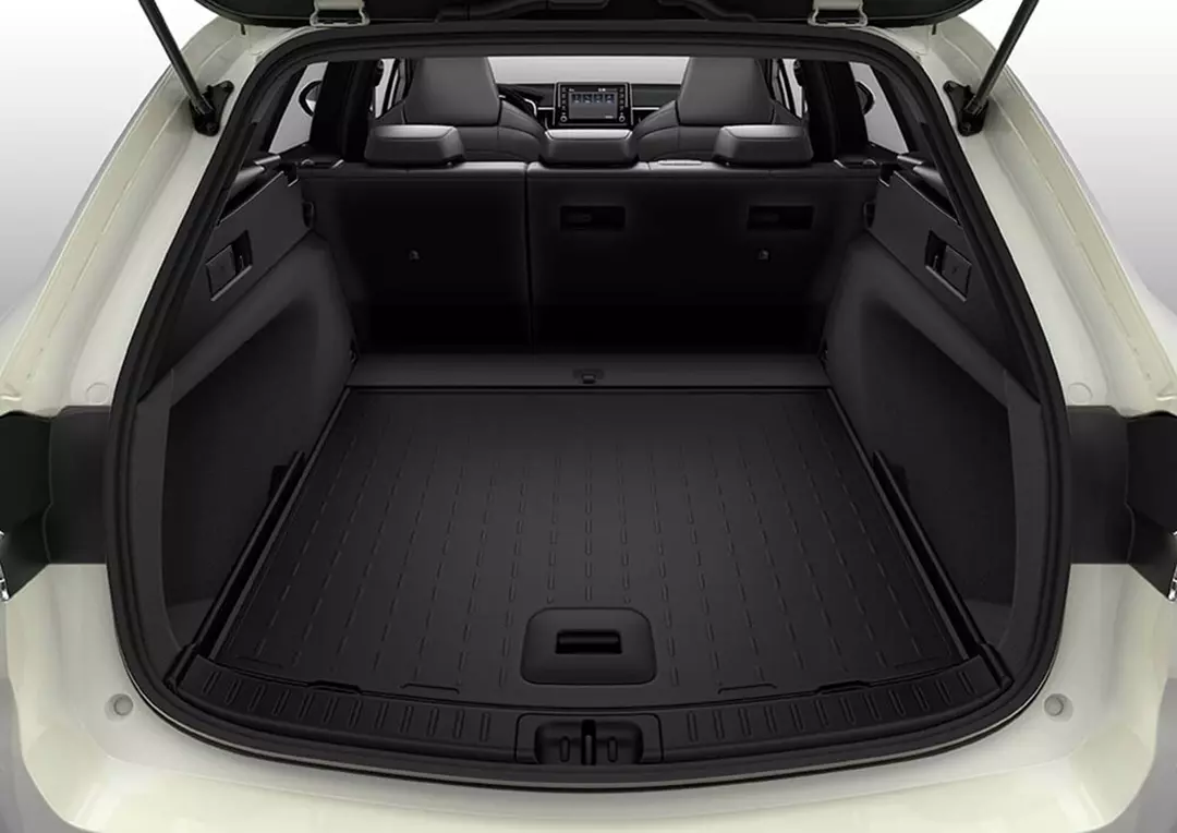 Spacious 596-litre boot