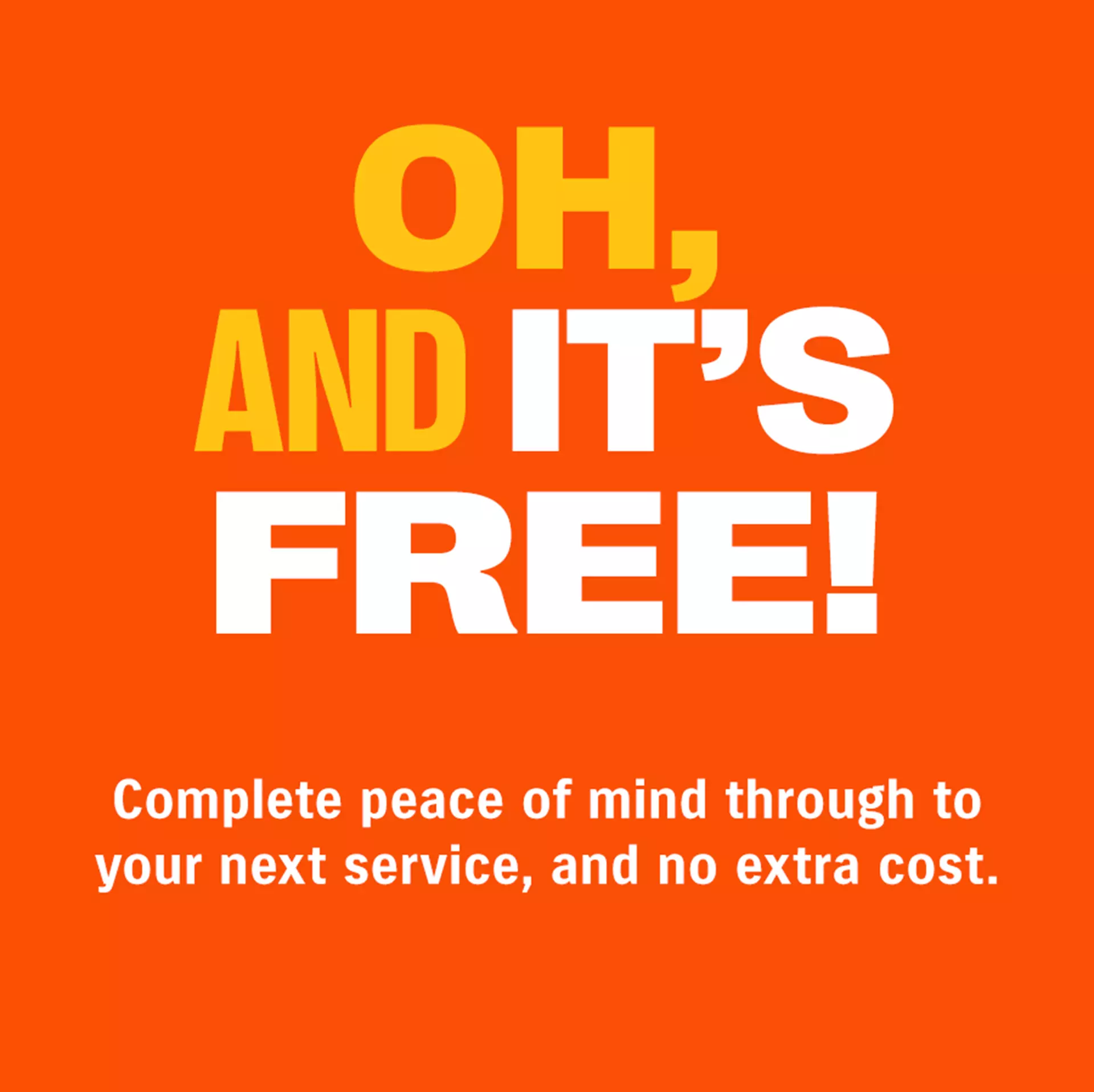 it is free