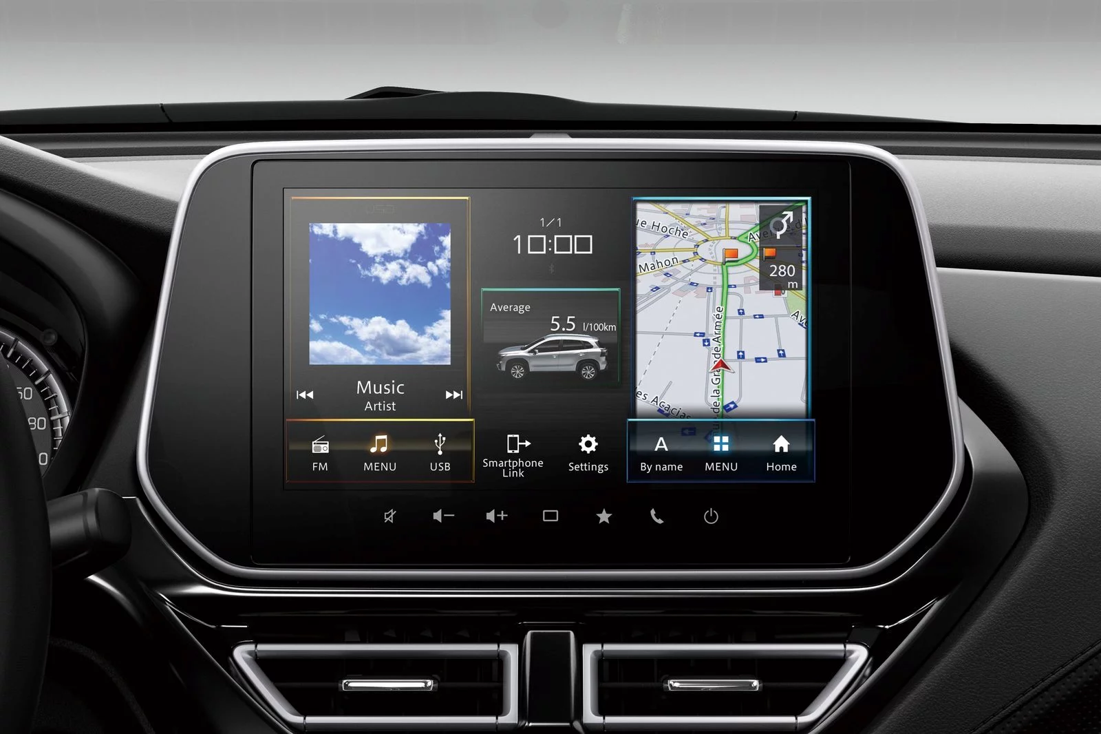 Suzuki infotainment display