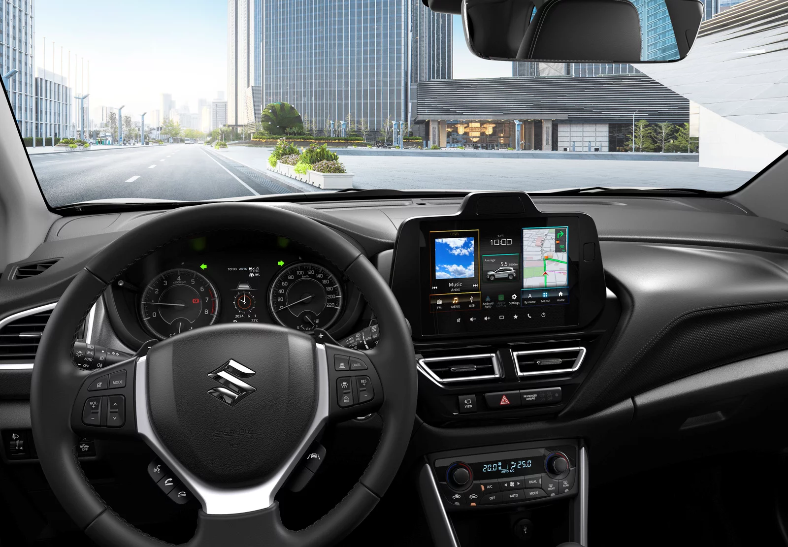 Suzuki S Cross Interior Multimedia City