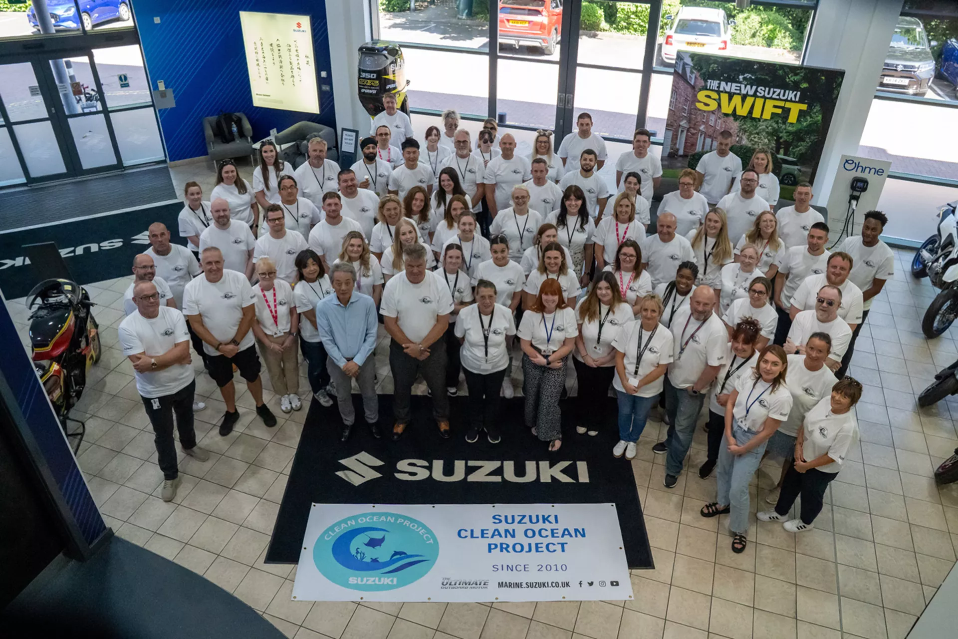 Suzuki employees volunteering activities