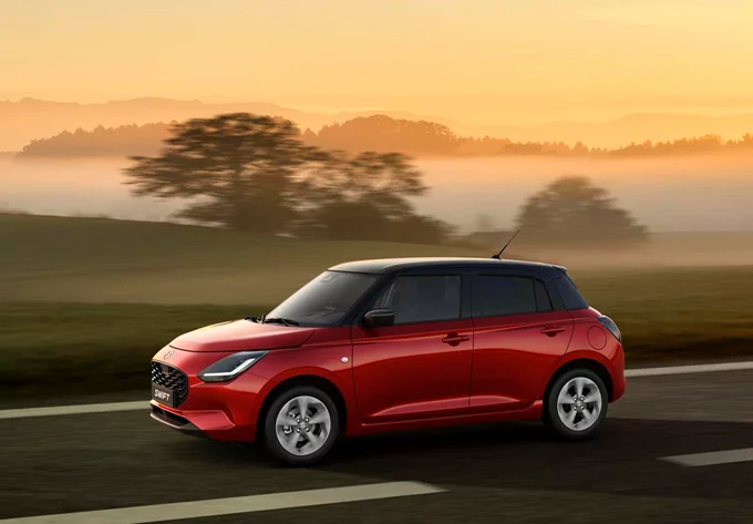 New Red Suzuki Swift