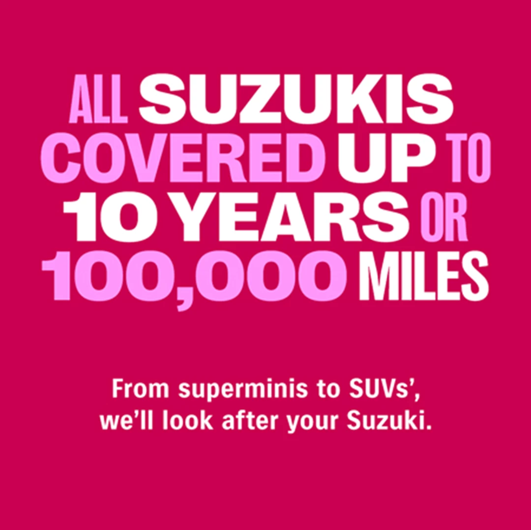 All suzukis covered
