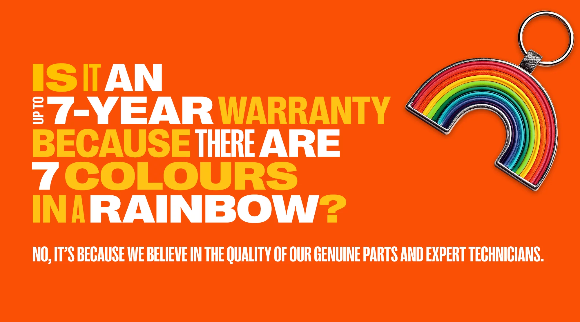 7 year warranty